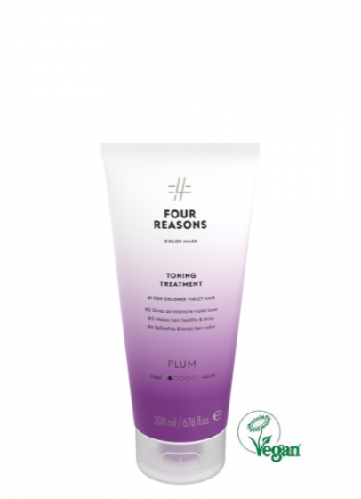 Four Reasons Color Mask Hair Toning Treatment Plum 200ml